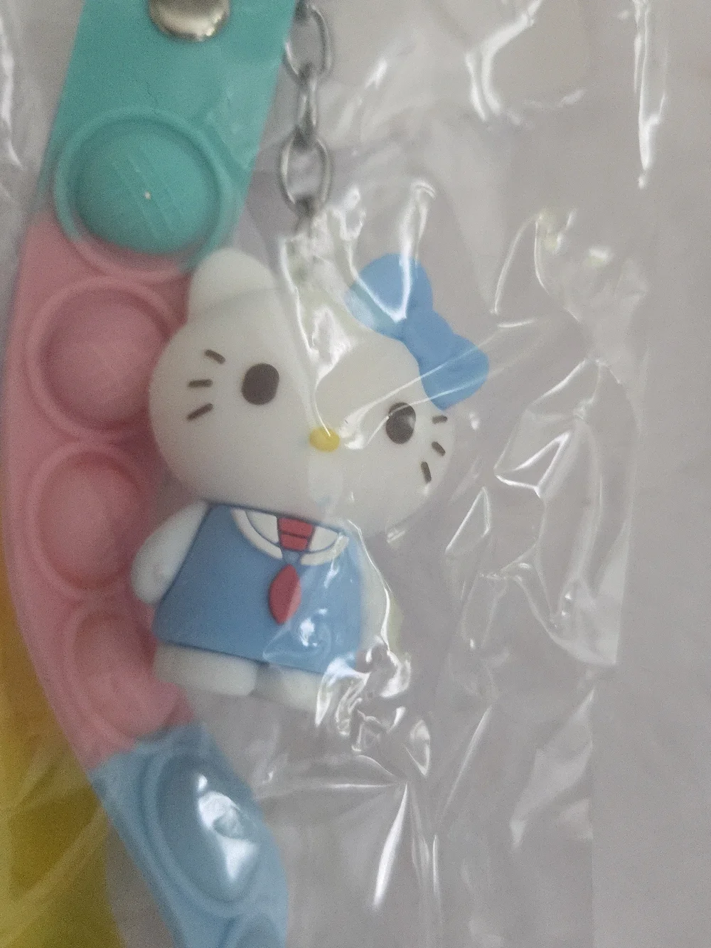 #52 Hello Kitty & Friends 5pk. Socks & Key Chain NWT